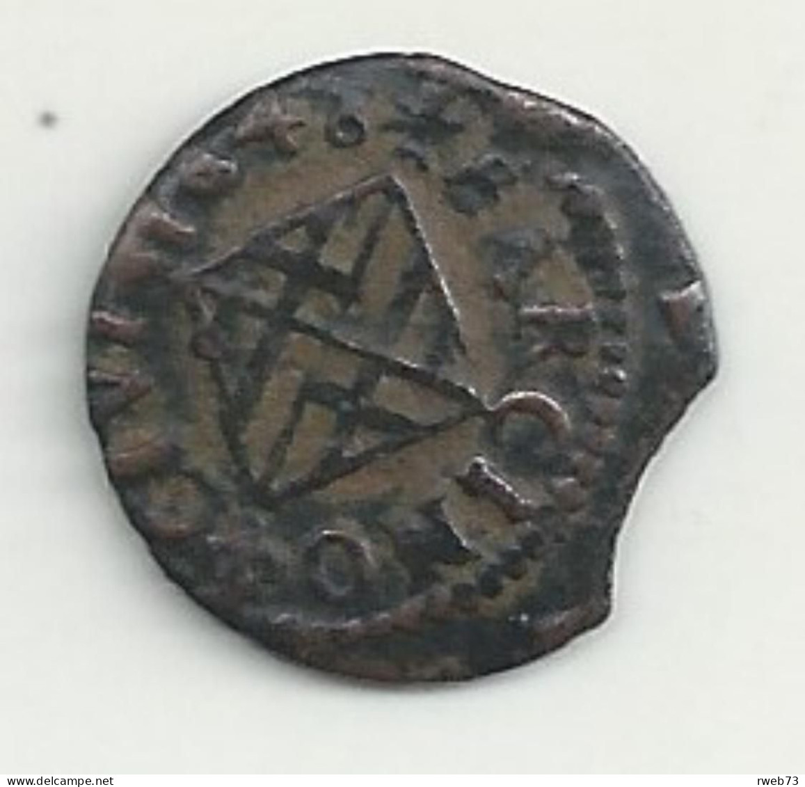 ESPAGNE - BARCELONNE - Louis XIIII - Ardit - 1648 - B/TB (Frappe Décalée) - Provincial Currencies