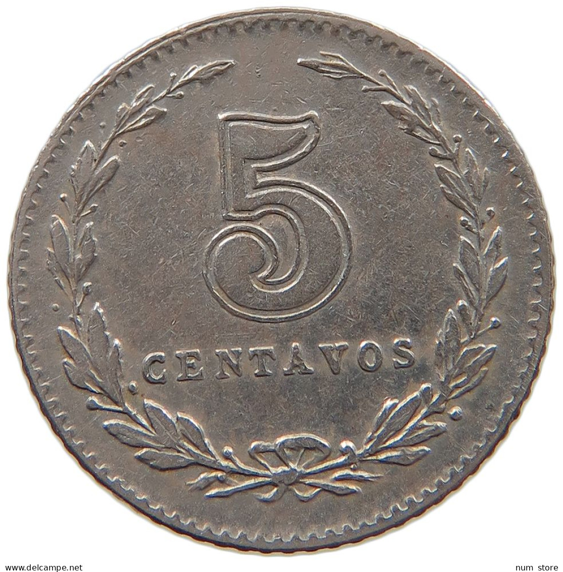 ARGENTINA 5 CENTAVOS 1909 #c040 0161 - Argentine