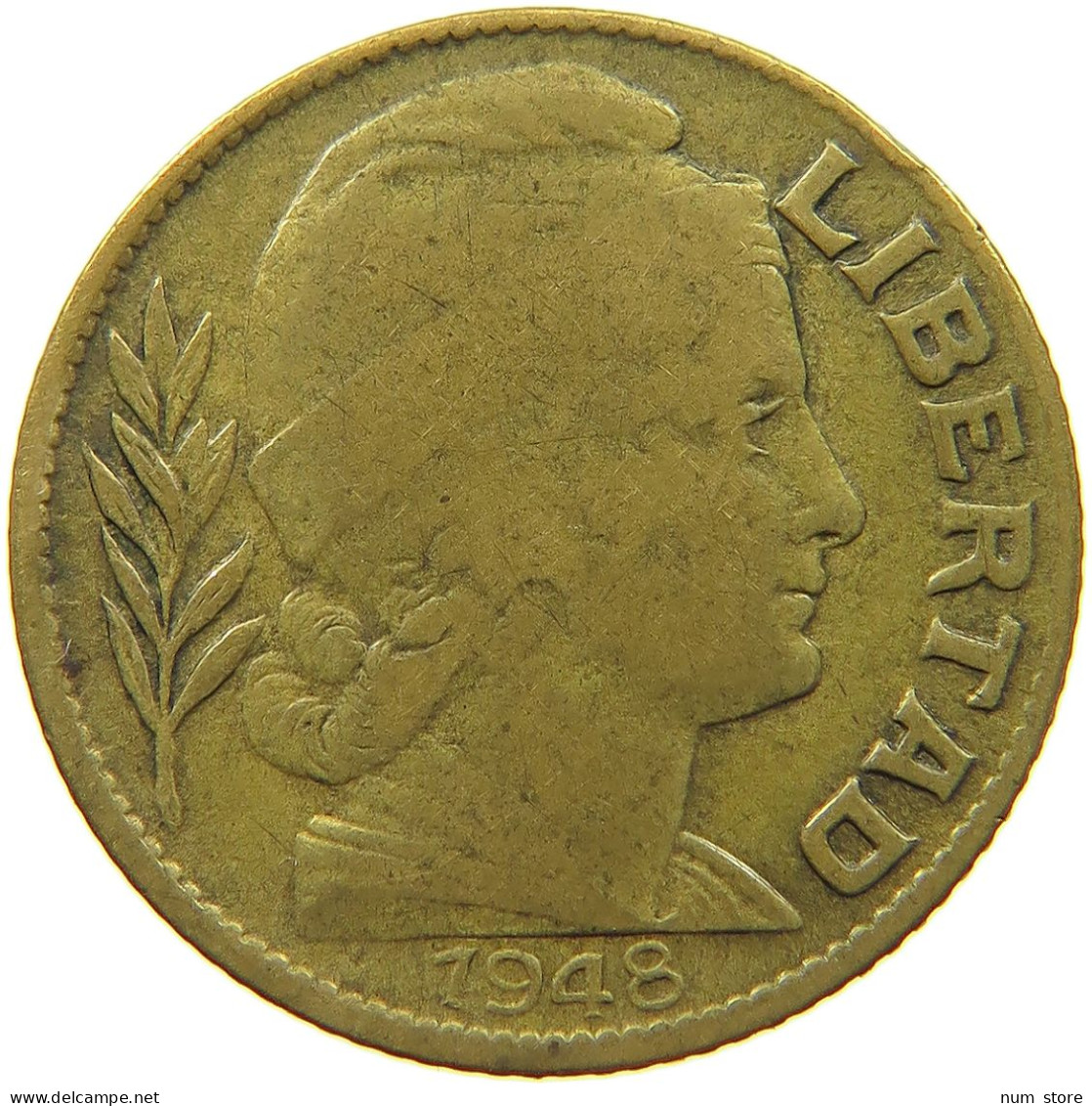 ARGENTINA 20 CENTAVOS 1948 #c075 0547 - Argentine