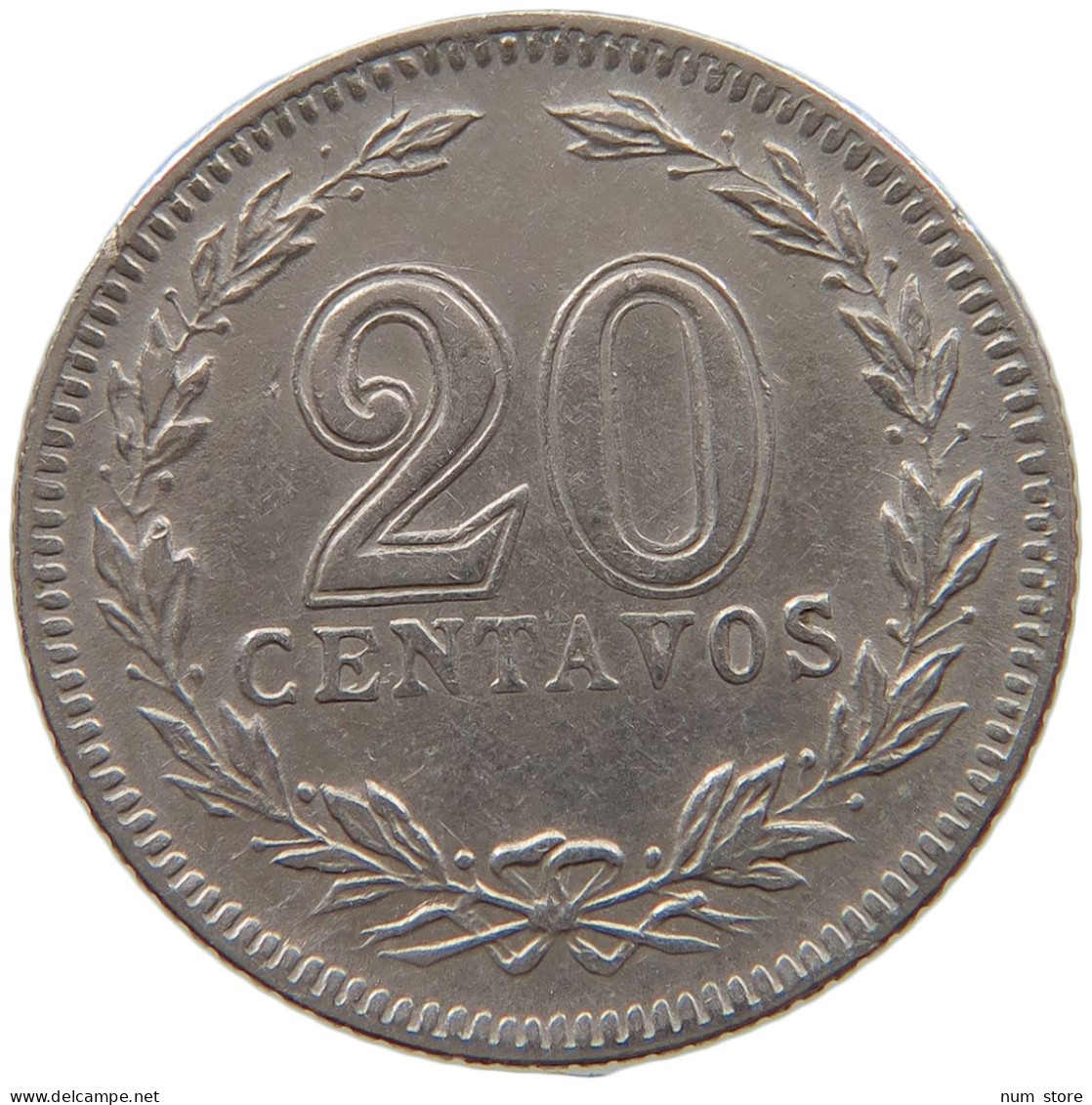 ARGENTINA 20 CENTAVOS 1938 #a072 0621 - Argentine