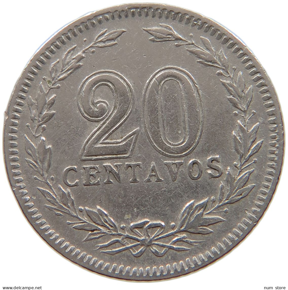 ARGENTINA 20 CENTAVOS 1922 #a061 0567 - Argentine