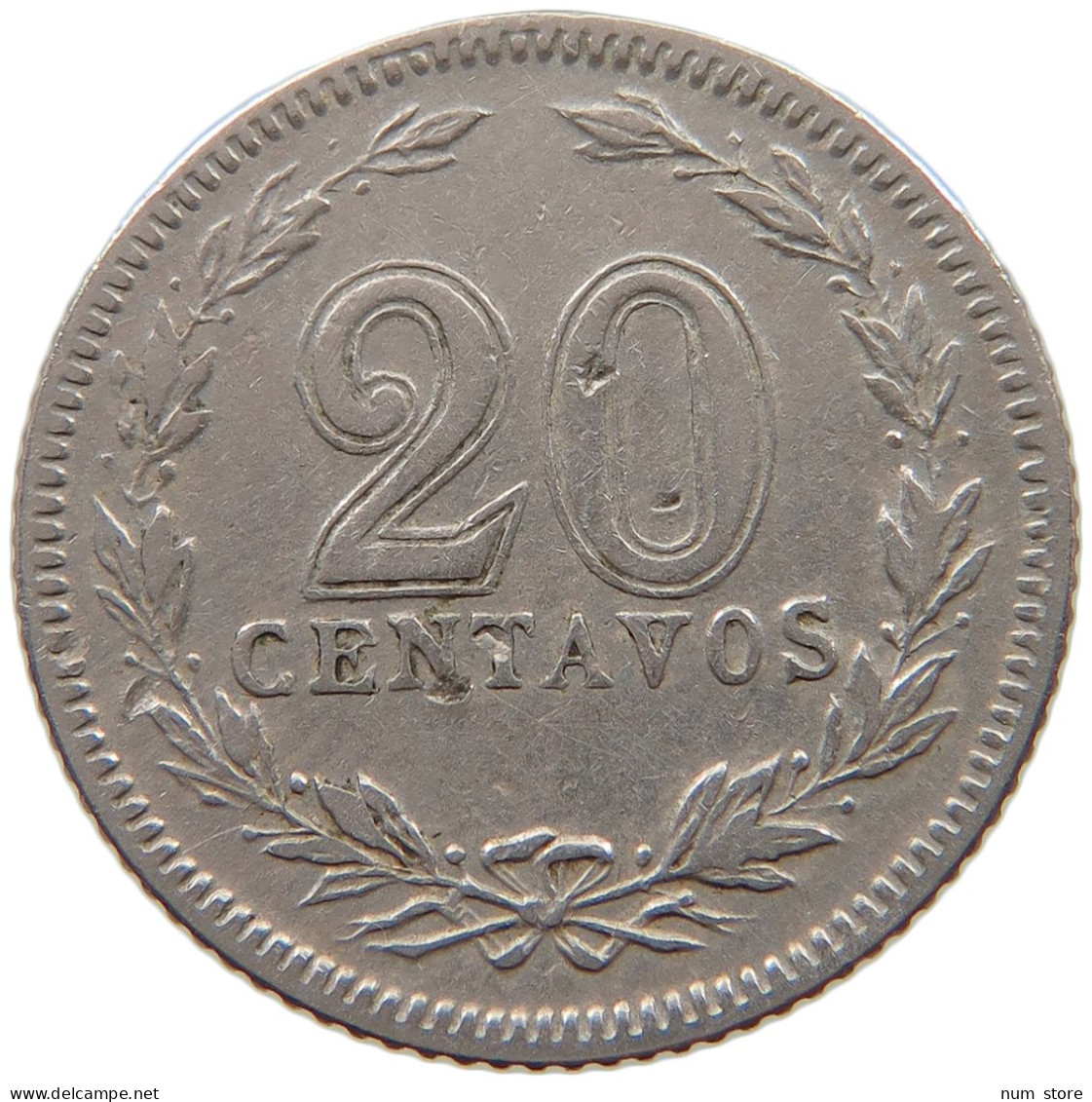 ARGENTINA 20 CENTAVOS 1918 #a061 0569 - Argentine