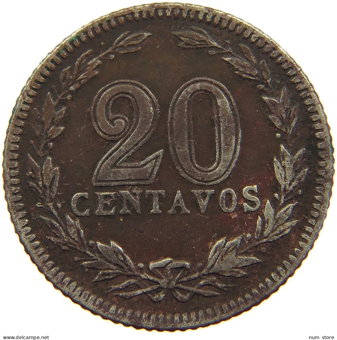 ARGENTINA 20 CENTAVOS 1920 #c079 0199 - Argentine