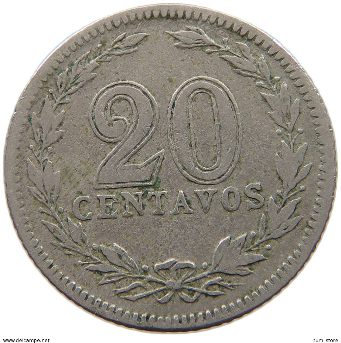 ARGENTINA 20 CENTAVOS 1905 #c078 0153 - Argentine
