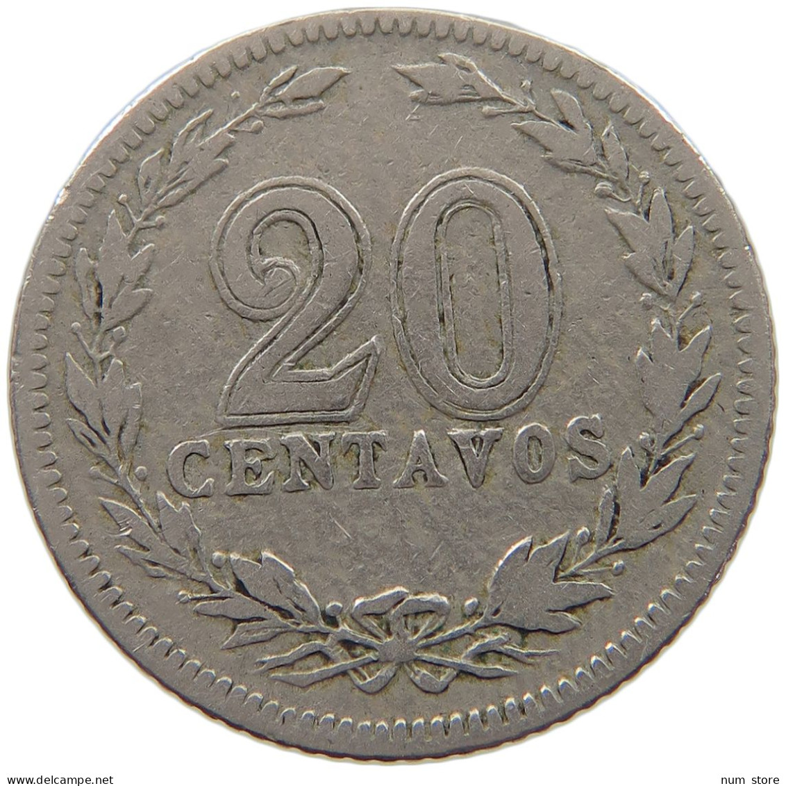 ARGENTINA 20 CENTAVOS 1909 #c078 0139 - Argentine