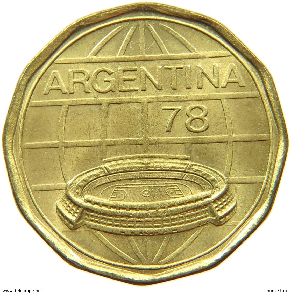 ARGENTINA 100 PESOS 1978 TOP #s066 0327 - Argentine