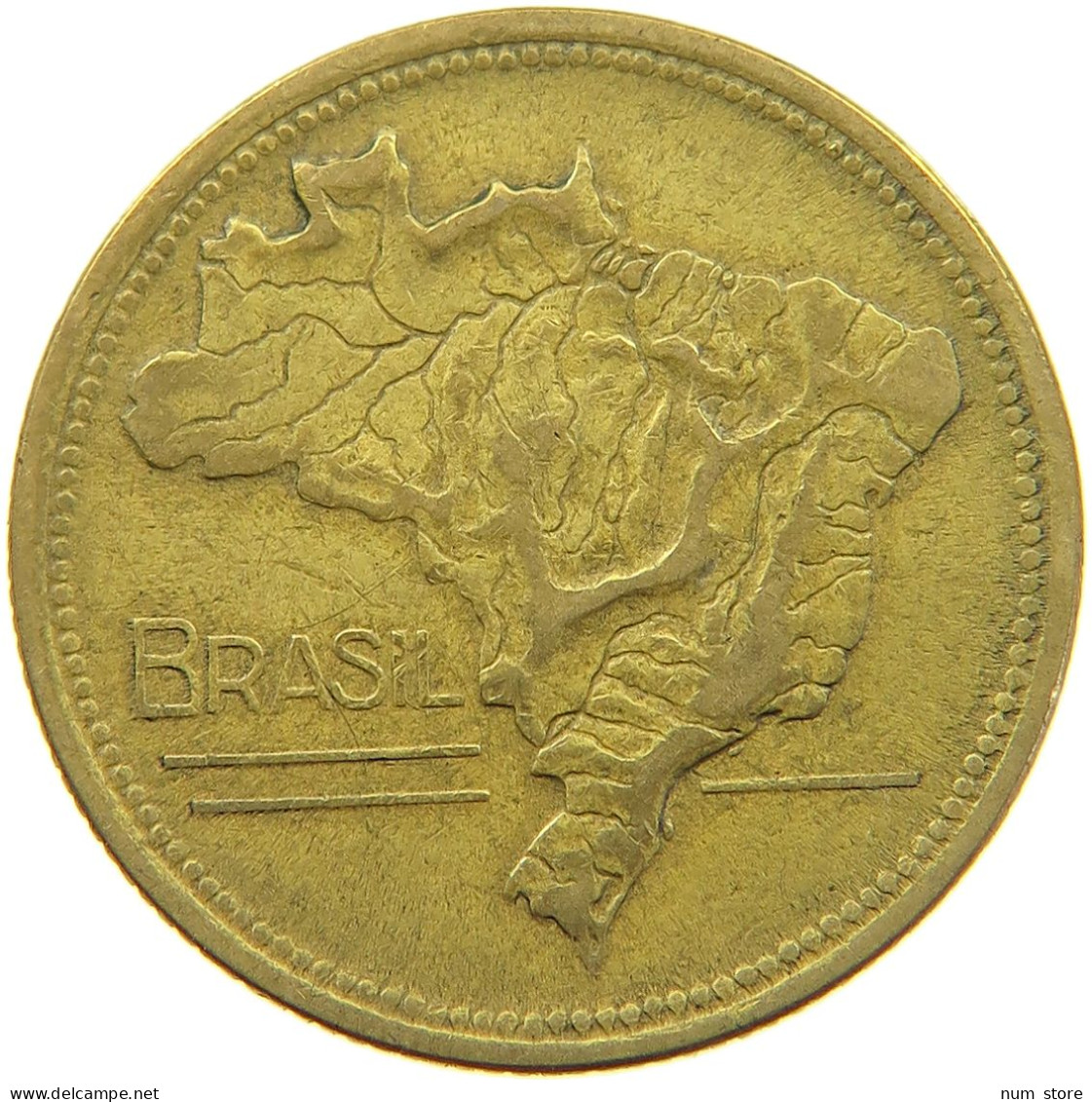 BRAZIL 2 CRUZEIROS 1946 #s054 0061 - Brésil