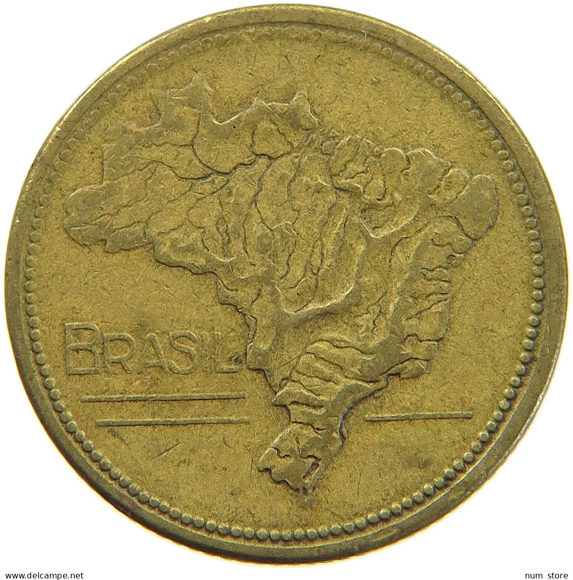 BRAZIL 1 CRUZEIRO 1946 #s054 0117 - Brésil