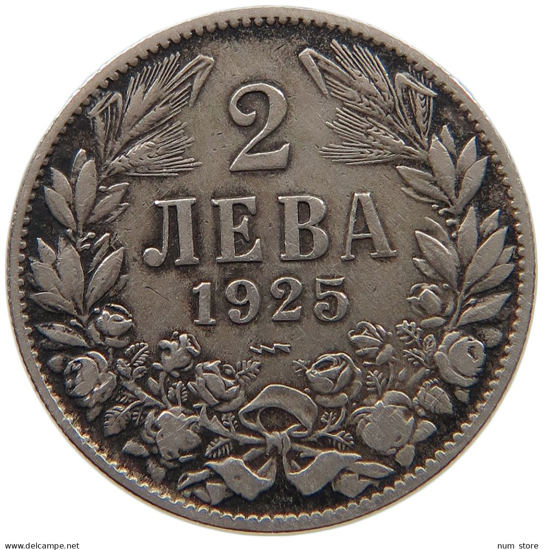 BULGARIA 2 LEVA 1925 #c006 0395 - Bulgarie