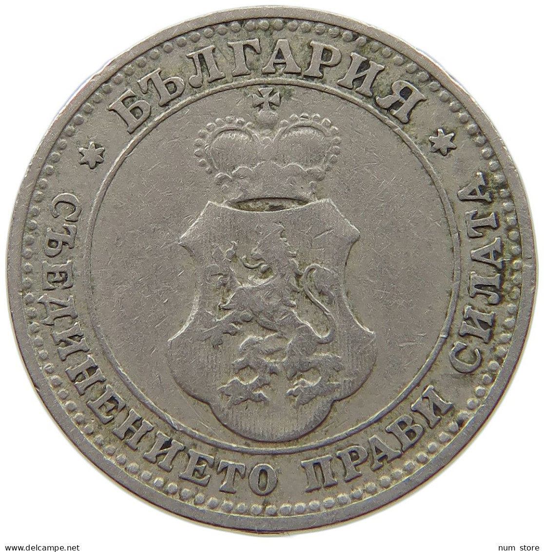 BULGARIA 10 STOTINKI 1906 #s073 0043 - Bulgarie