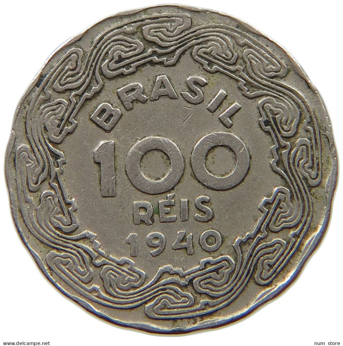 BRAZIL 400 REIS 1940 #s034 0601 - Brésil