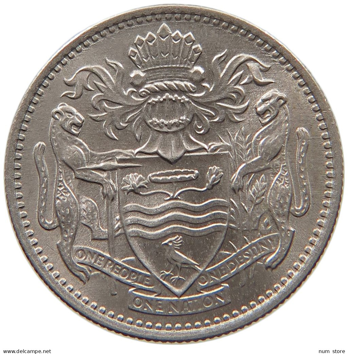 GUYANA 10 CENTS 1967 TOP #c011 0133 - Guyana