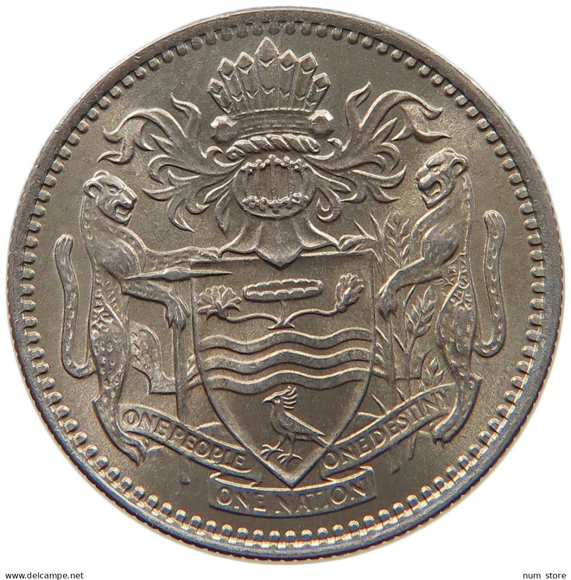 GUYANA 10 CENTS 1967 TOP #c038 0097 - Guyana