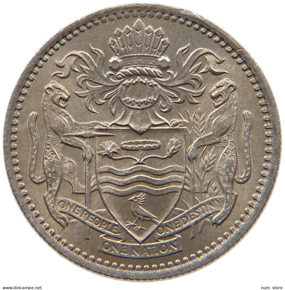 GUYANA 10 CENTS 1967 TOP #s040 0707 - Guyana