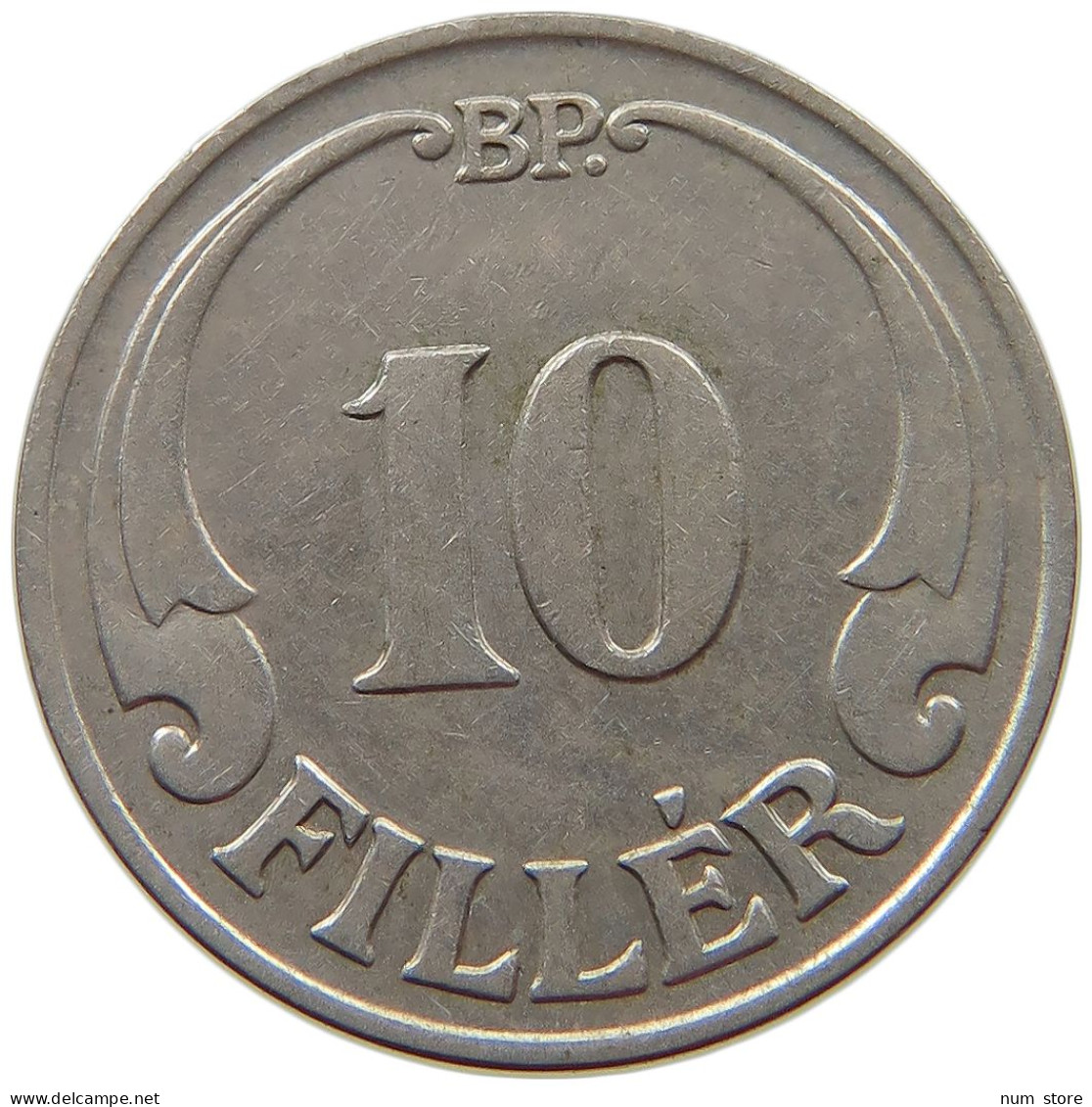 HUNGARY 10 FILLER 1927 #s073 0063 - Hongrie