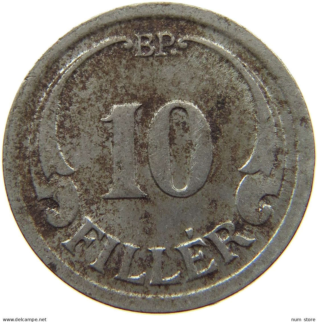 HUNGARY 10 FILLER 1940 #s042 0467 - Hongrie