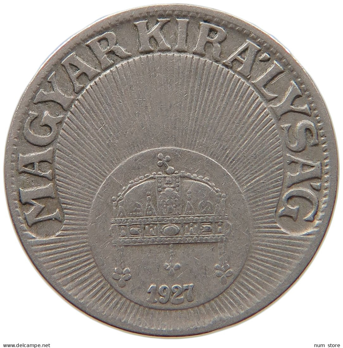 HUNGARY 10 FILLER 1927 #s022 0029 - Hongrie