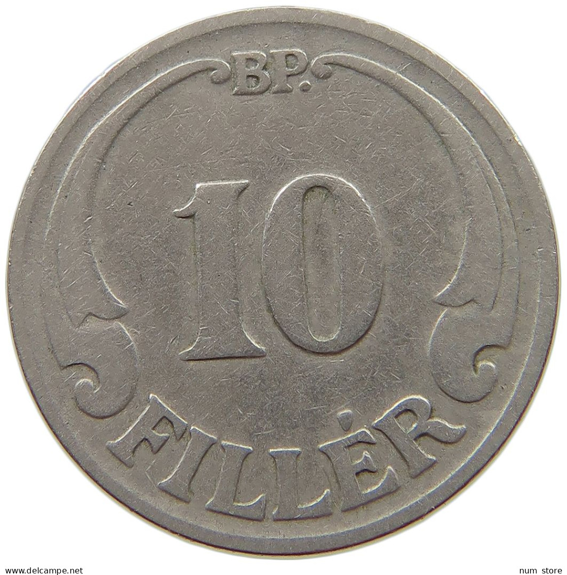 HUNGARY 10 FILLER 1927 #s073 0053 - Hongrie