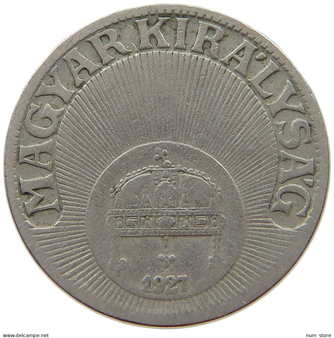 HUNGARY 10 FILLER 1927 #s073 0053 - Hongrie