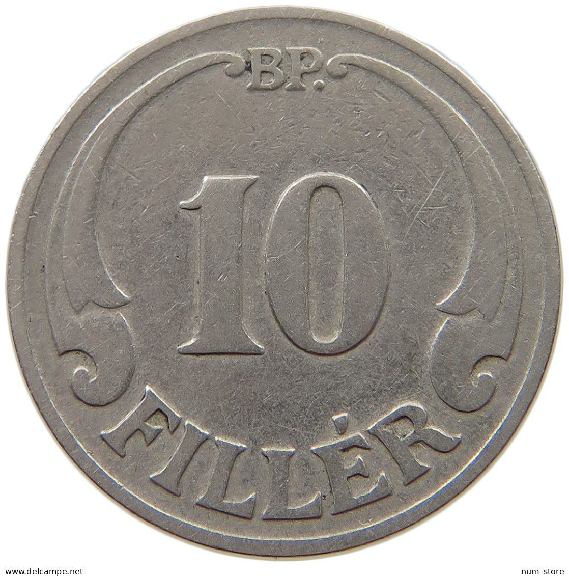 HUNGARY 10 FILLER 1926 #a017 0595 - Hongrie