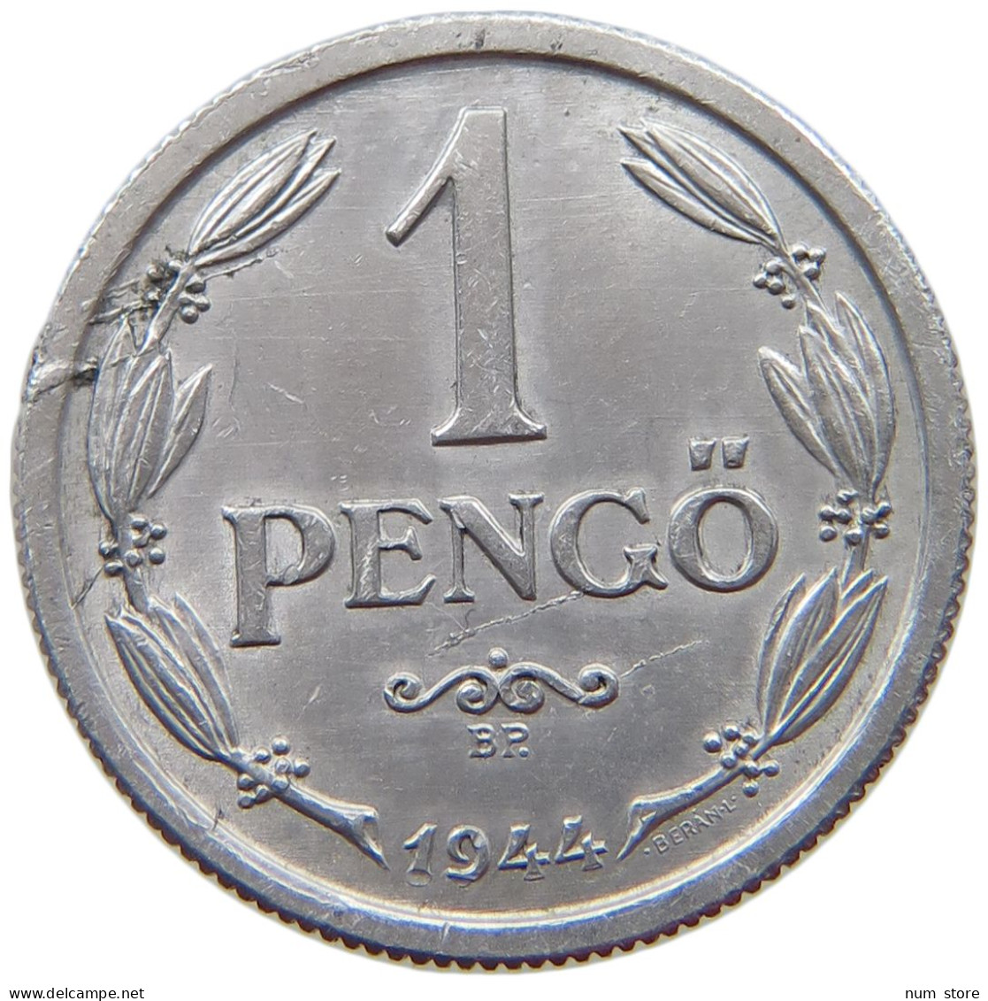 HUNGARY 1 PENGO 1944 #a021 1051 - Hongrie