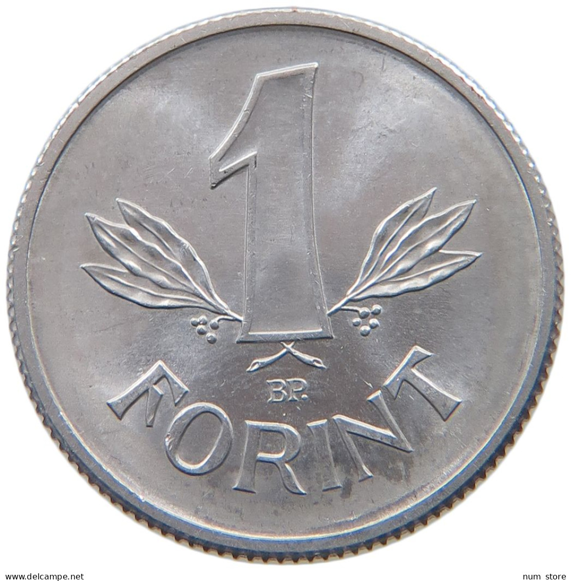 HUNGARY 1 FORINT 1967 TOP #a051 0573 - Hongrie