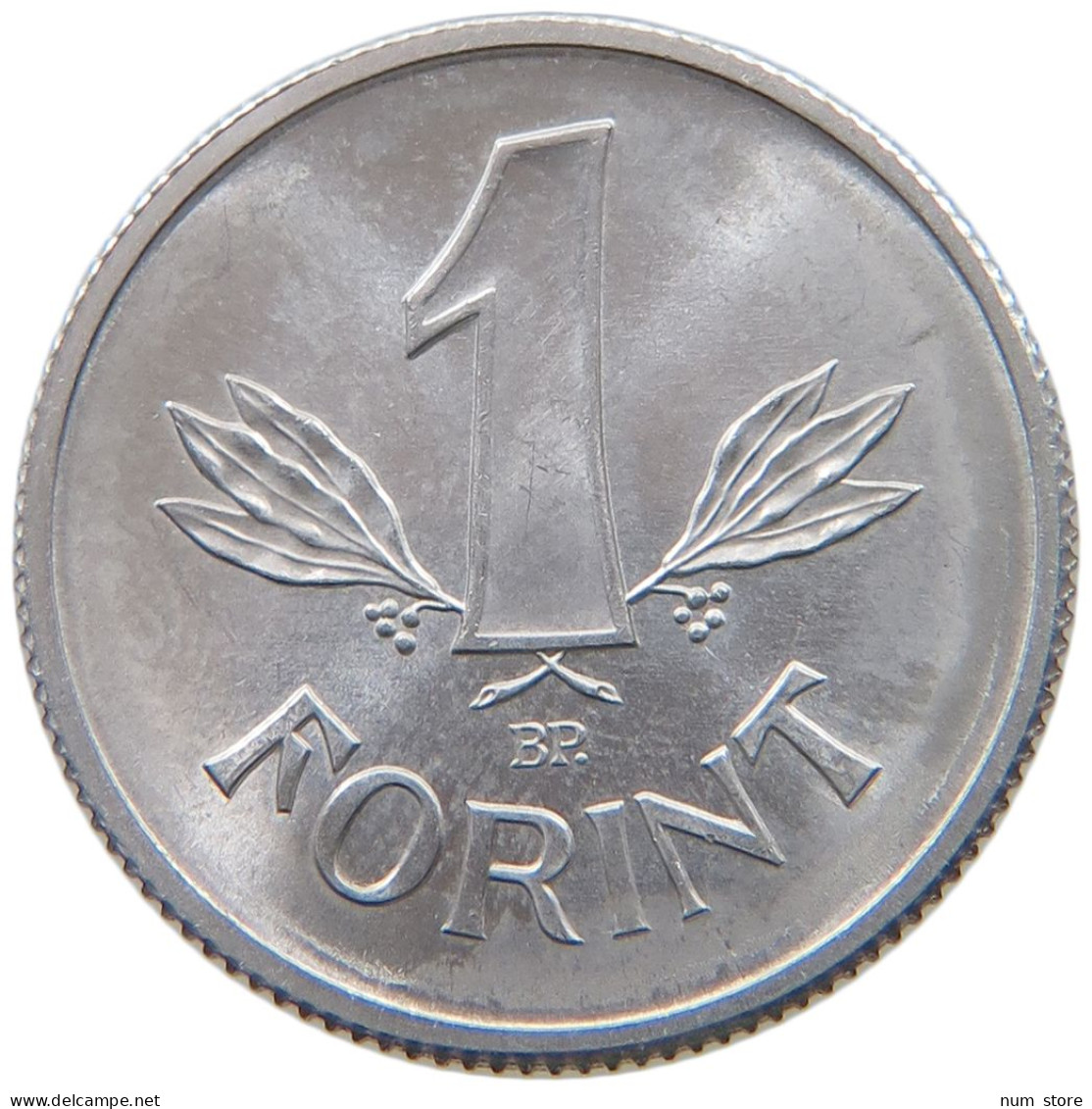 HUNGARY 1 FORINT 1967 TOP #a051 0571 - Hongrie