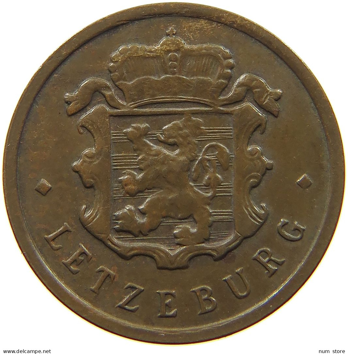 LUXEMBOURG 25 CENTIMES 1947 #a094 0331 - Luxembourg