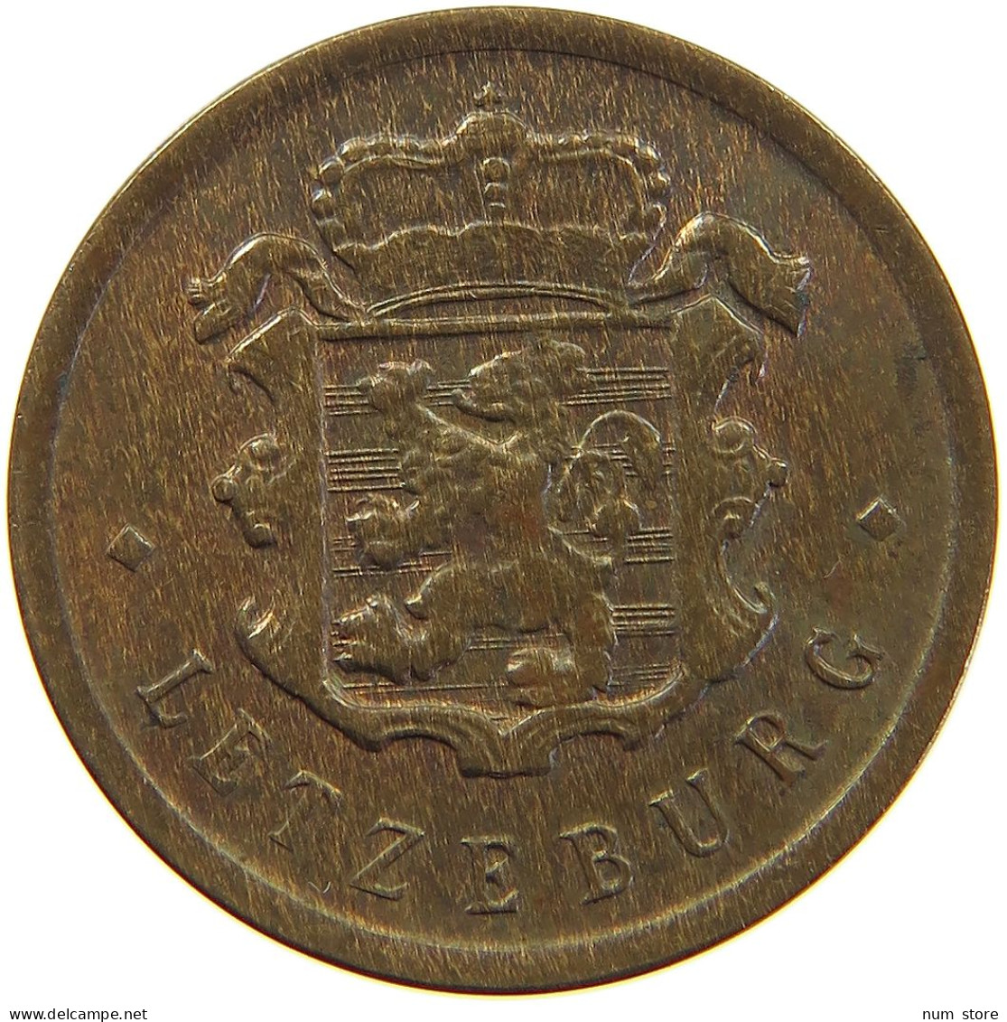 LUXEMBOURG 25 CENTIMES 1946 TOP #s021 0137 - Luxembourg