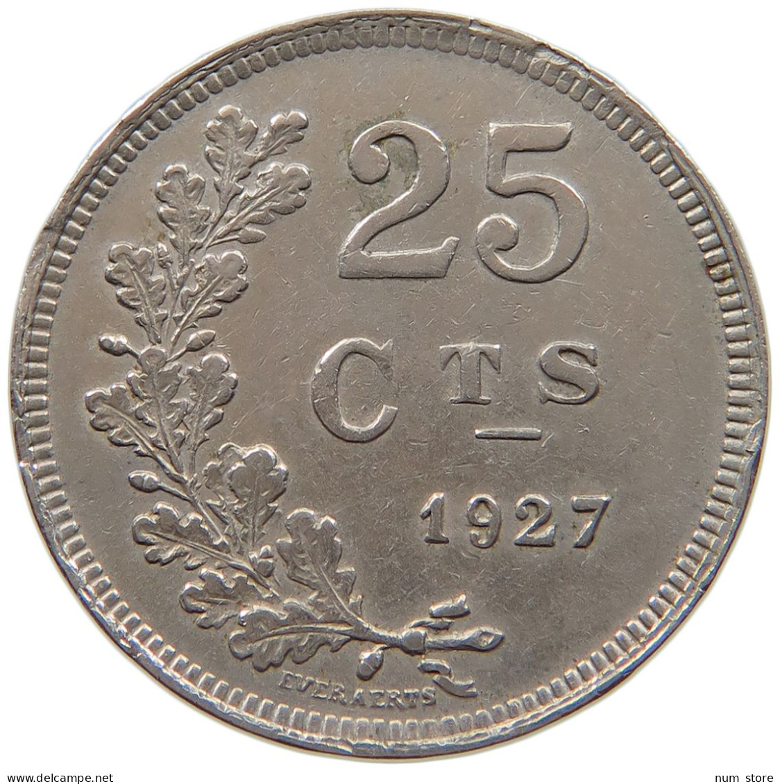 LUXEMBOURG 25 CENTIMES 1927 #a045 1169 - Luxembourg
