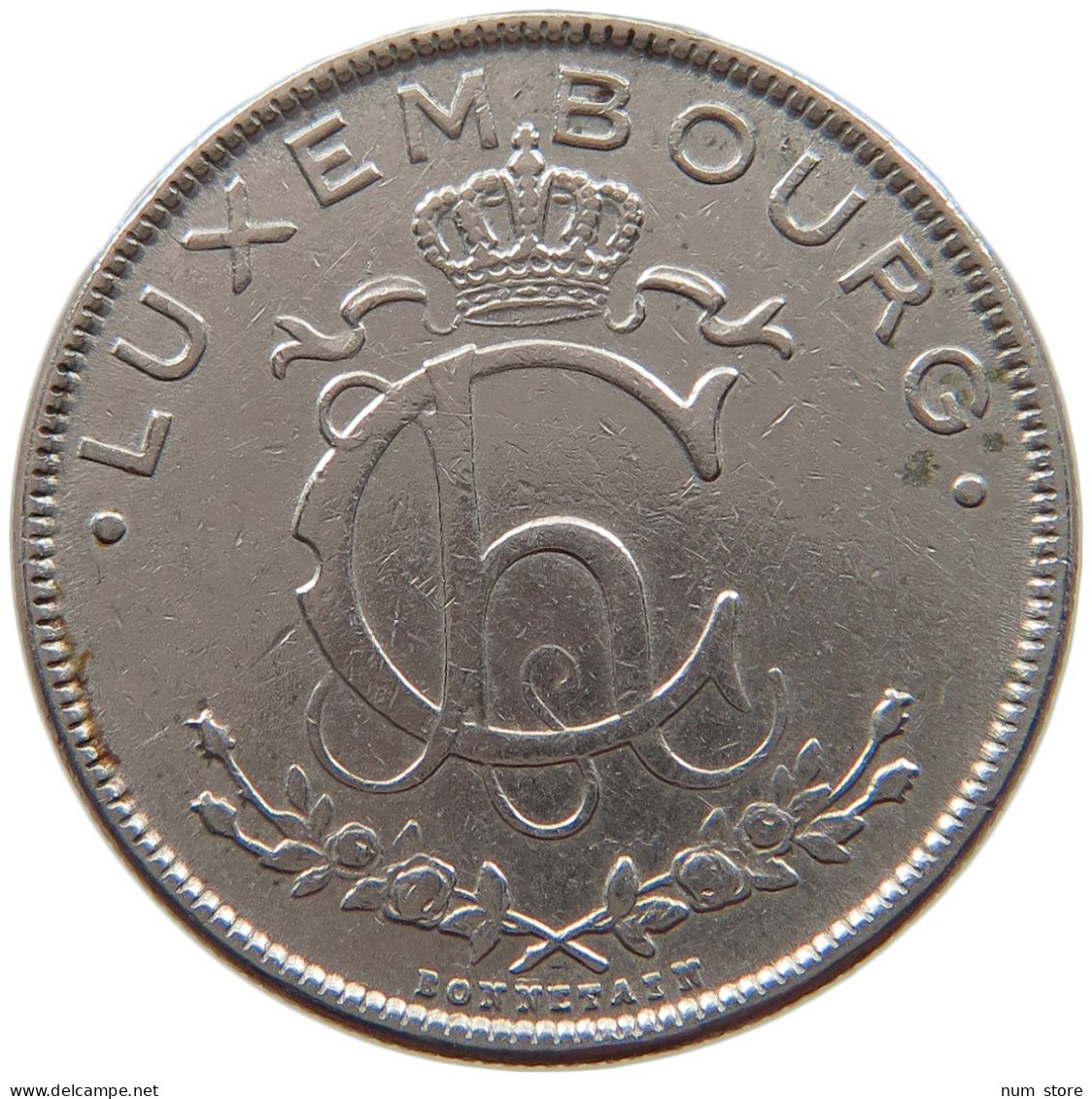 LUXEMBOURG 2 FRANCS 1924 #c051 0099 - Luxembourg