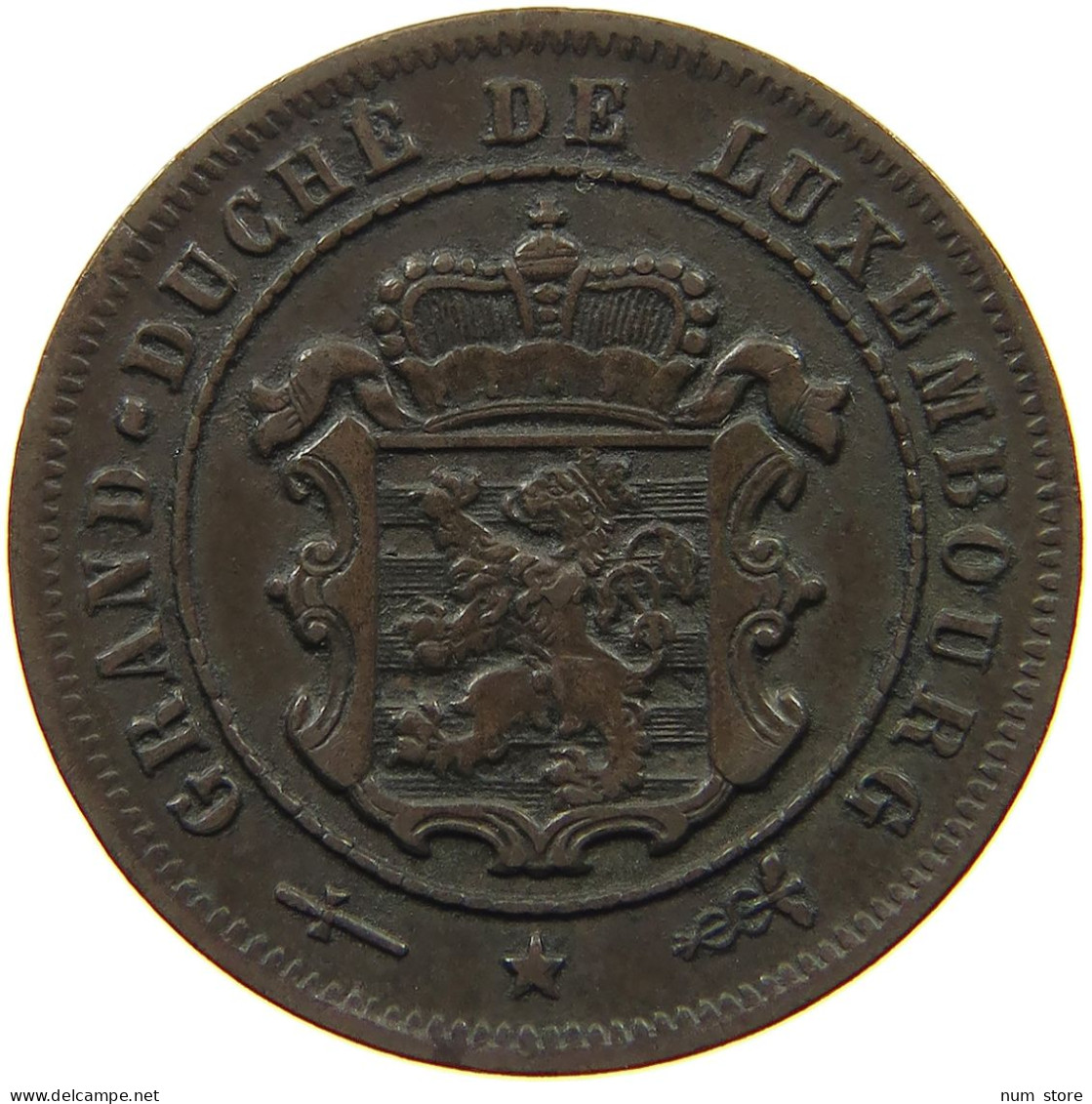 LUXEMBOURG 2 1/2 CENTIMES 1901 #c009 0309 - Luxembourg