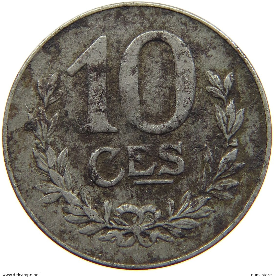LUXEMBOURG 10 CENTIMES 1918 #c007 0265 - Luxembourg