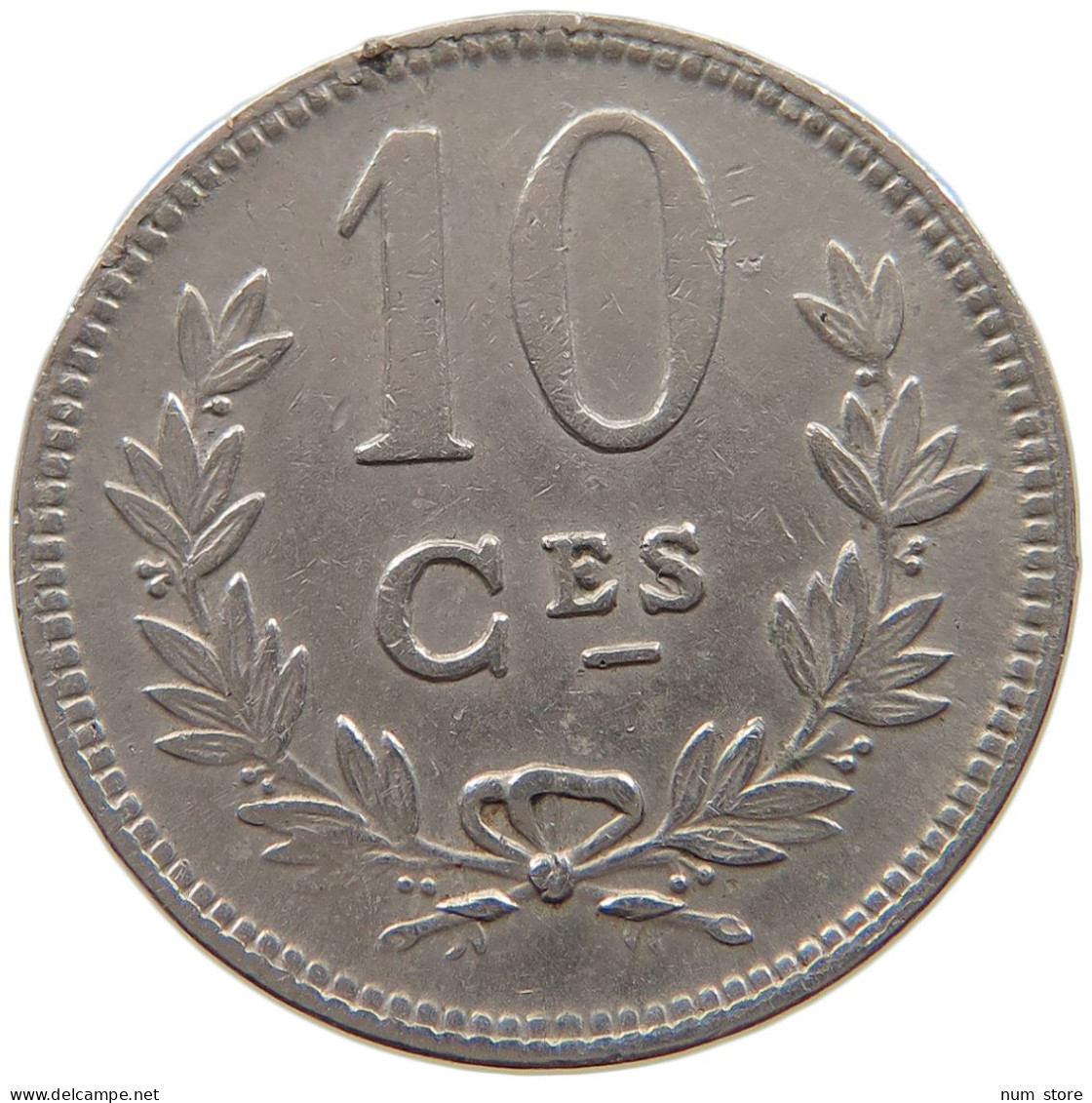 LUXEMBOURG 10 CENTIMES 1924 #a061 0525 - Luxembourg