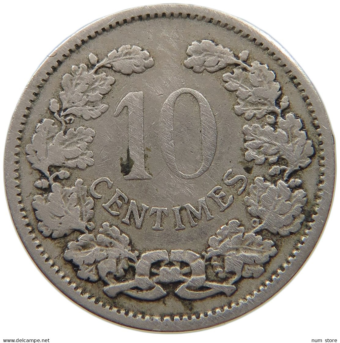 LUXEMBOURG 10 CENTIMES 1901 #c071 0247 - Luxembourg