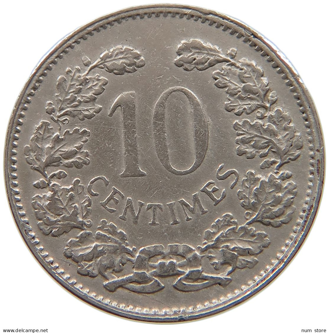 LUXEMBOURG 10 CENTIMES 1901 #a046 0913 - Luxembourg