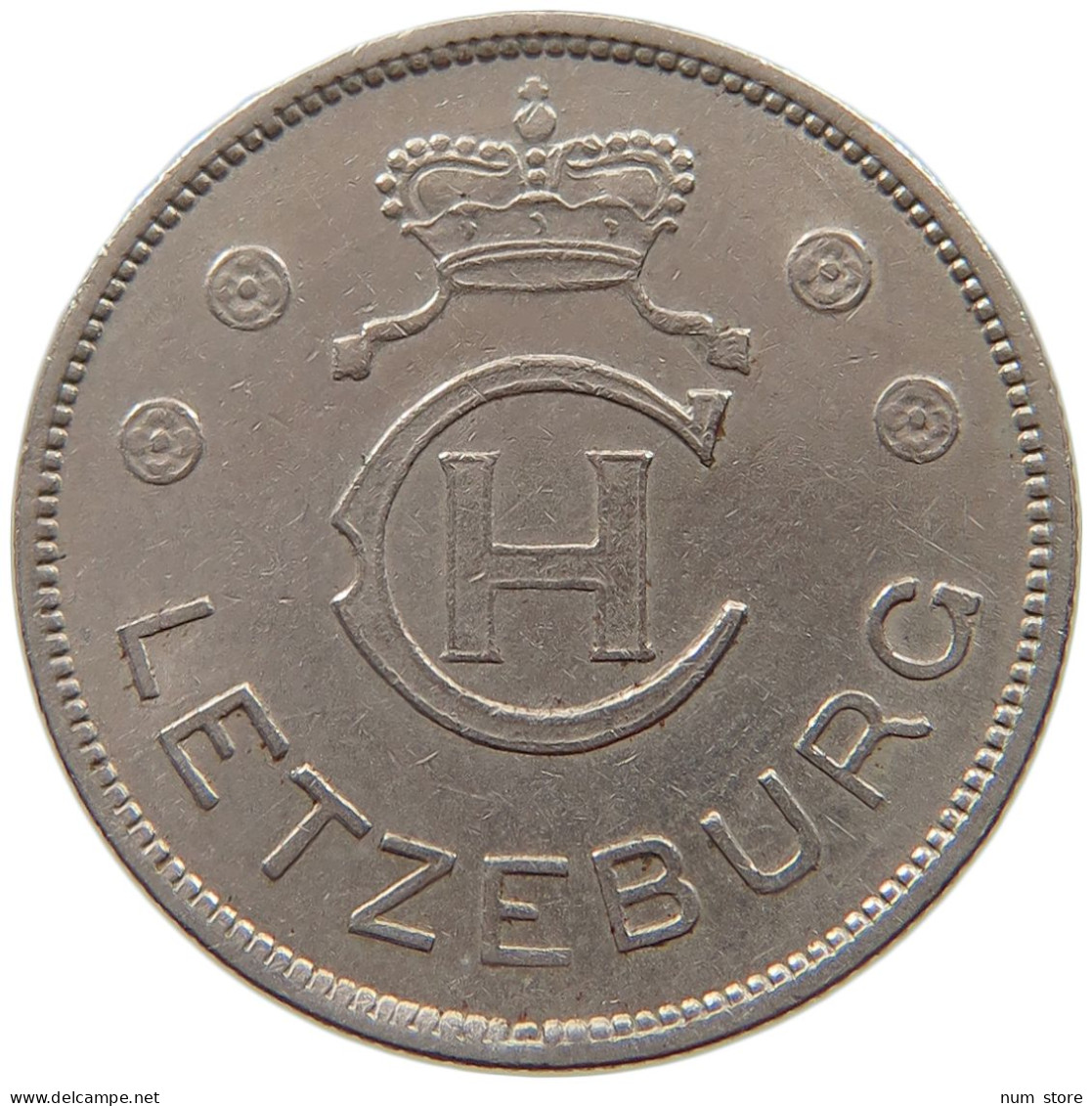 LUXEMBOURG 1 FRANC 1939 #c051 0141 - Luxembourg