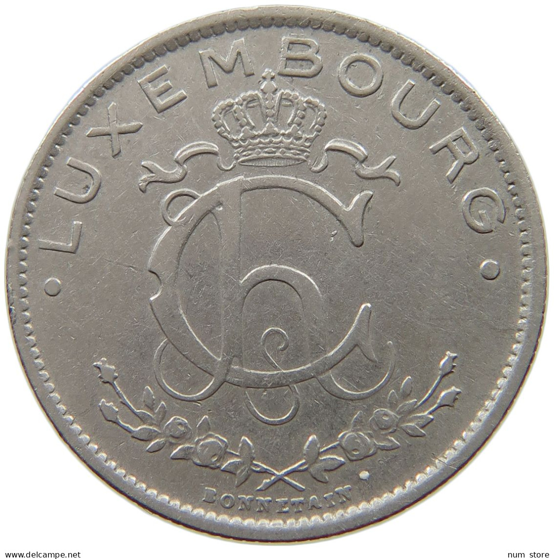 LUXEMBOURG 1 FRANC 1928 #a016 0723 - Luxembourg