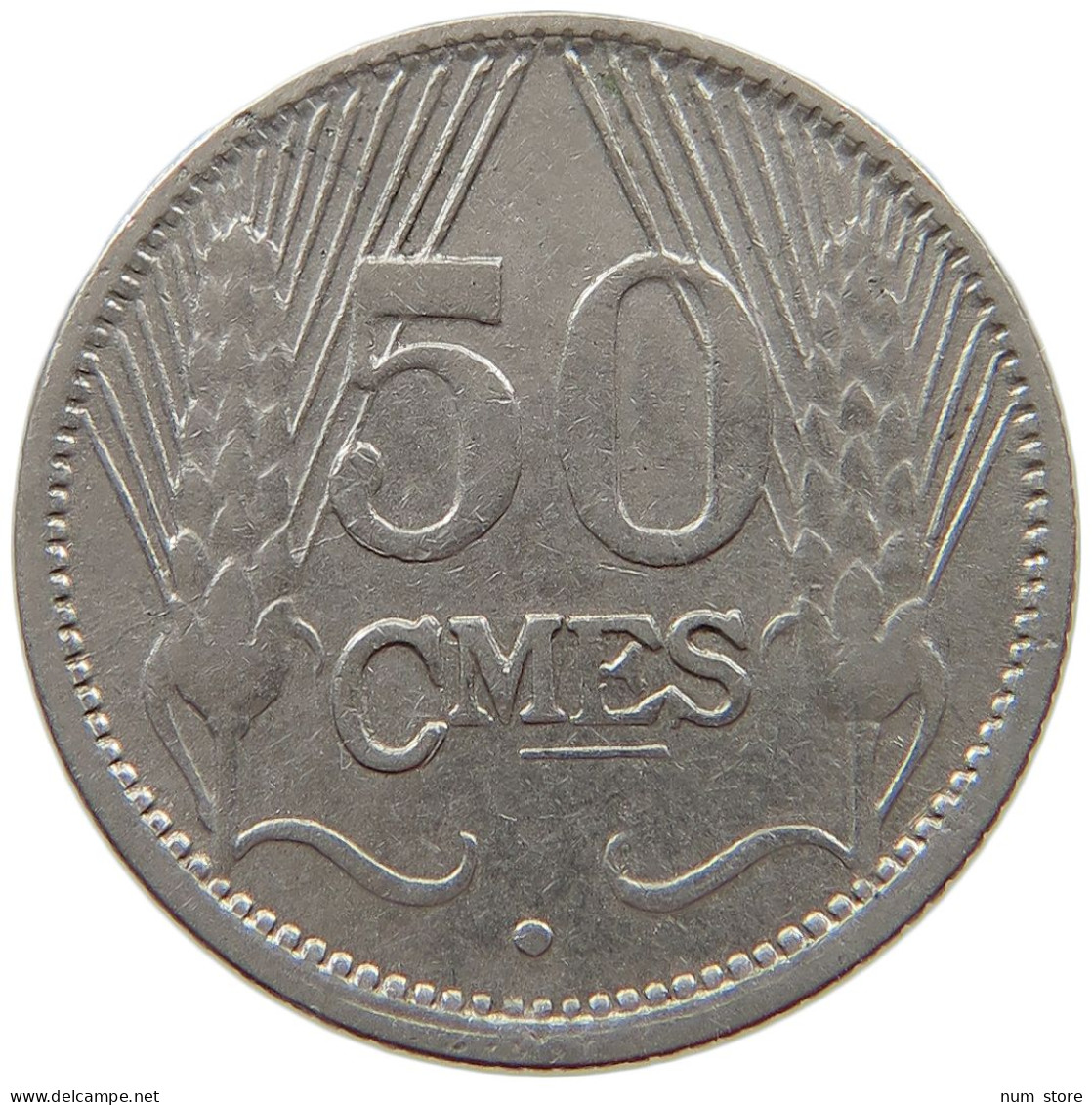 LUXEMBOURG 50 CENTIMES 1930 #s067 1061 - Luxembourg