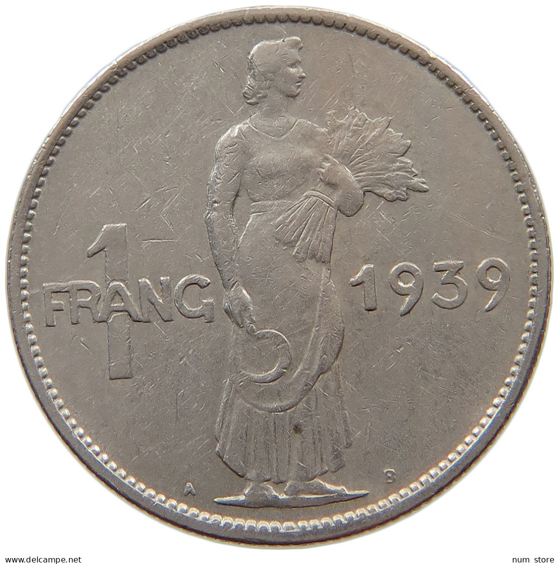 LUXEMBOURG FRANC 1939 #a017 0013 - Luxembourg