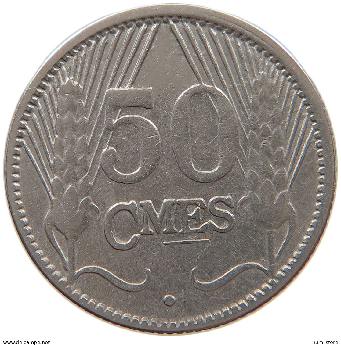 LUXEMBOURG 50 CENTIMES 1930 #a061 0697 - Luxembourg