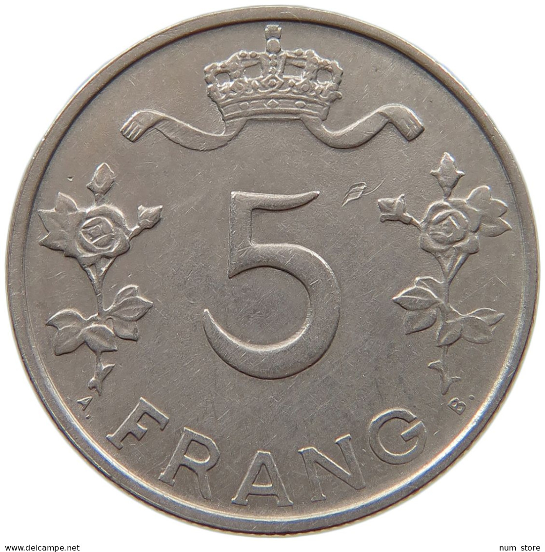 LUXEMBOURG 5 FRANCS 1949 #c051 0131 - Luxembourg