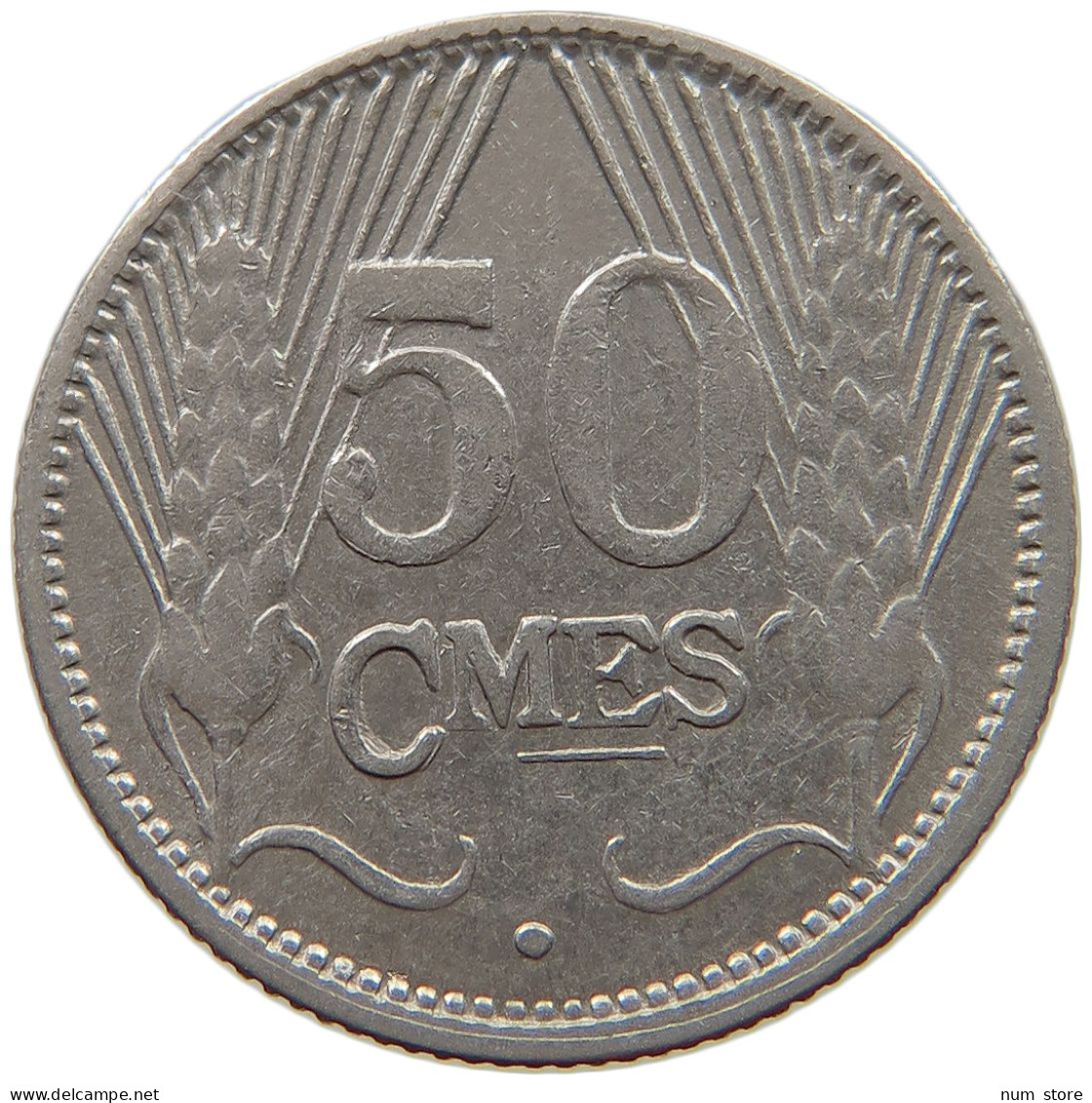 LUXEMBOURG 50 CENTIMES 1930 #c049 0225 - Luxembourg