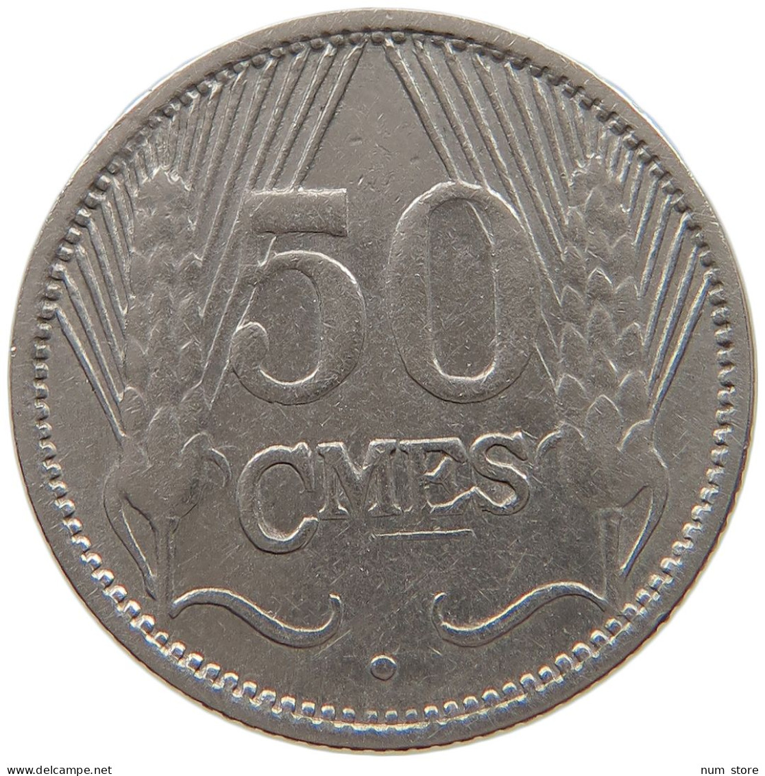 LUXEMBOURG 50 CENTIMES 1930 #a061 0695 - Luxembourg