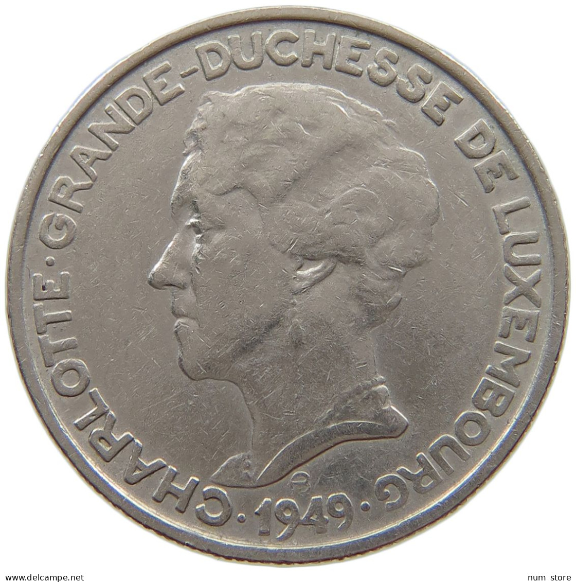 LUXEMBOURG 5 FRANC 1949 #a043 0271 - Luxembourg