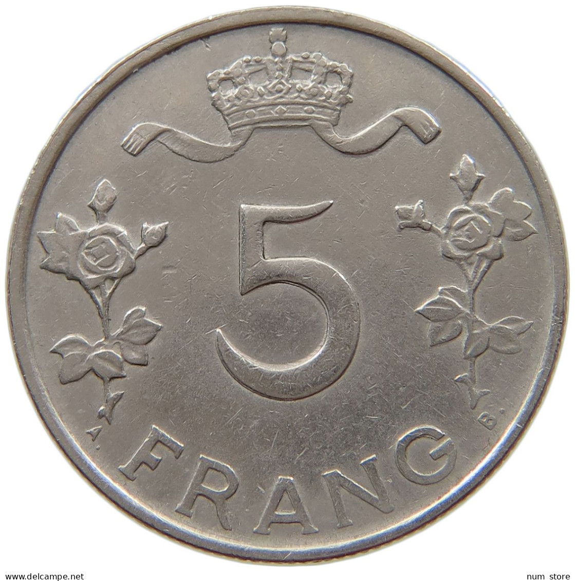 LUXEMBOURG 5 FRANC 1949 #a043 0271 - Luxembourg