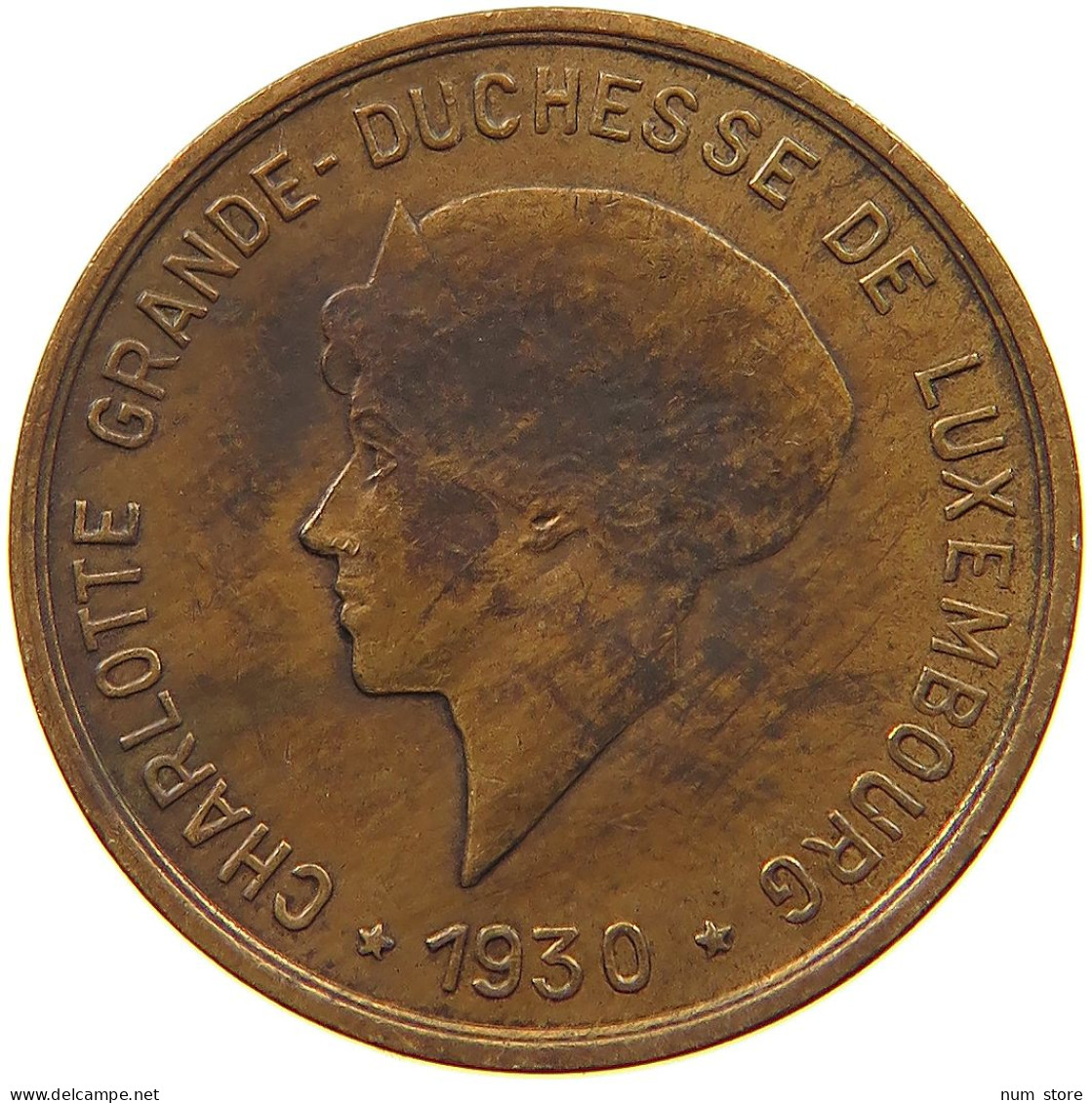 LUXEMBOURG 5 CENTIMES 1930 #s036 0757 - Luxembourg