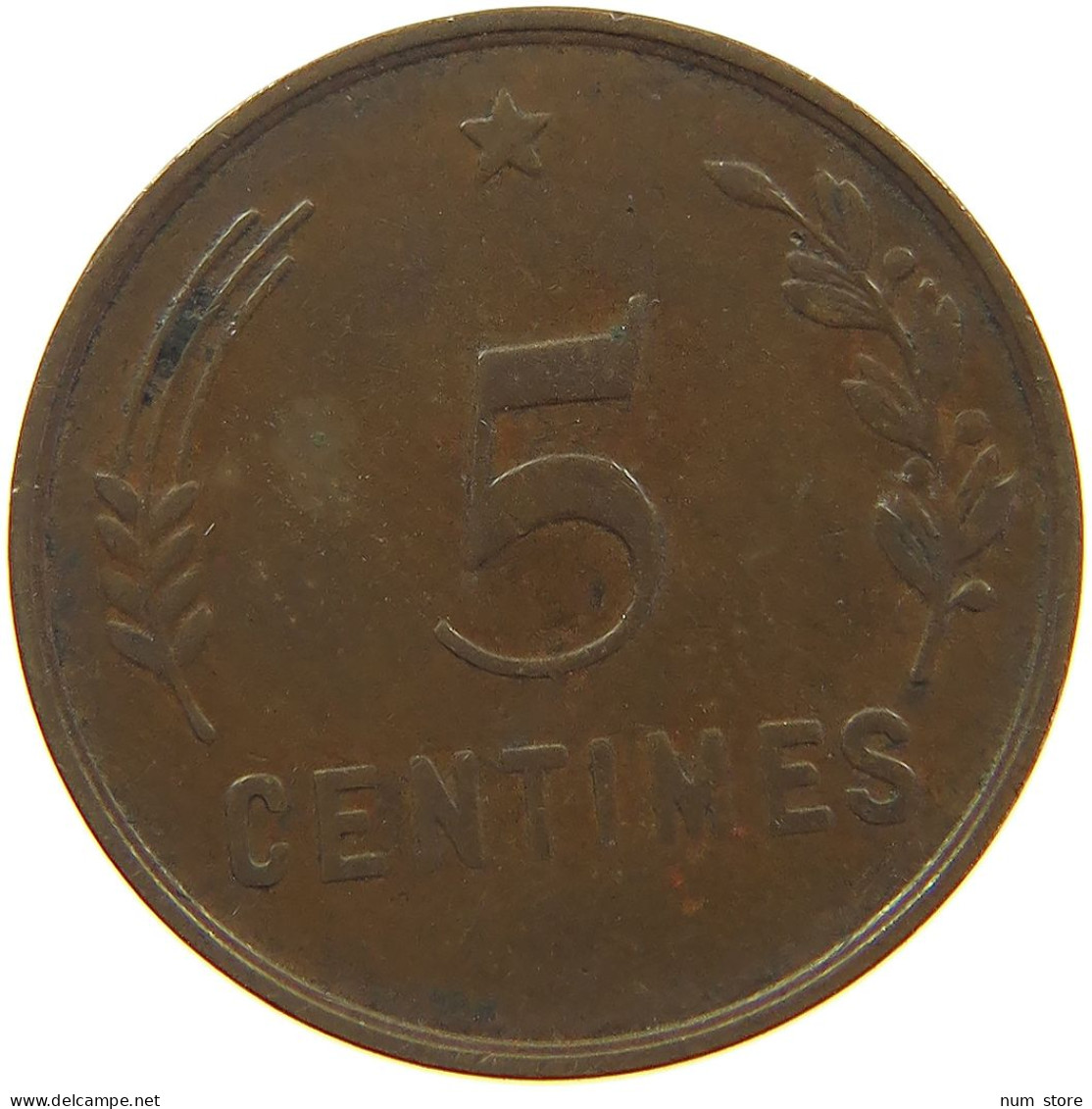 LUXEMBOURG 5 CENTIMES 1930 #s021 0161 - Luxembourg