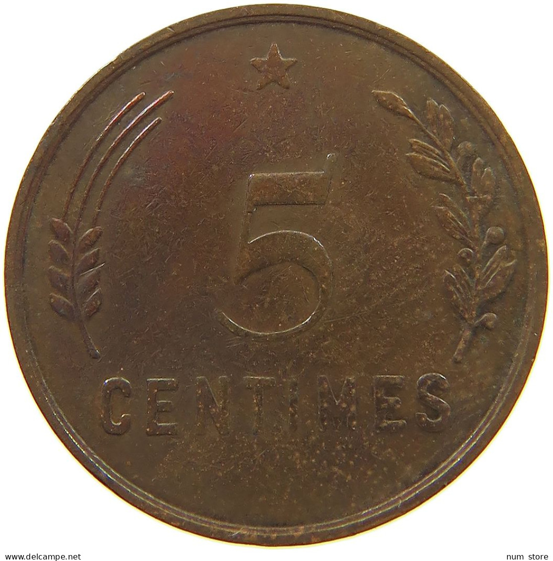 LUXEMBOURG 5 CENTIMES 1930 #c007 0155 - Luxembourg