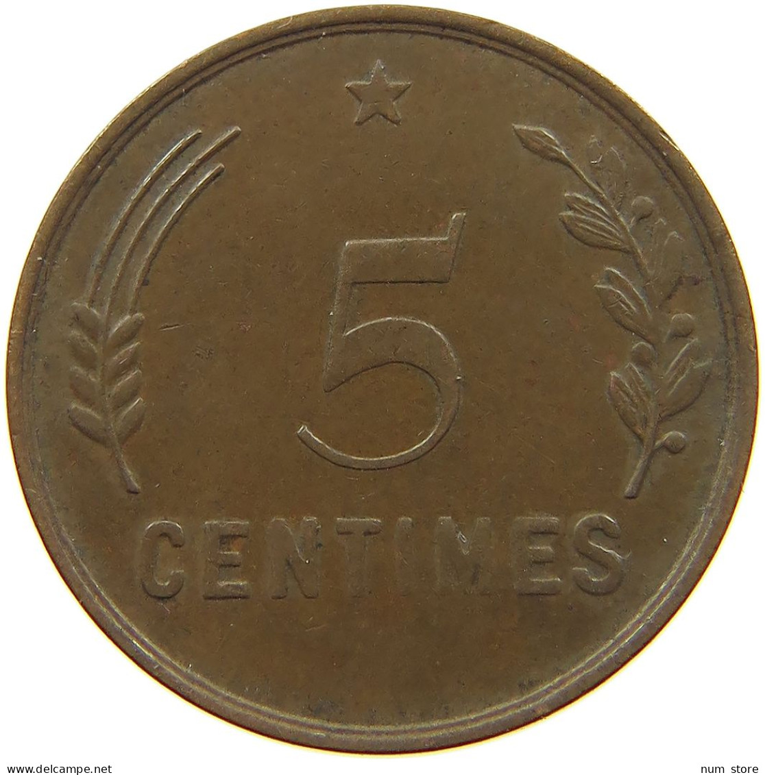 LUXEMBOURG 5 CENTIMES 1930 #a014 0239 - Luxembourg